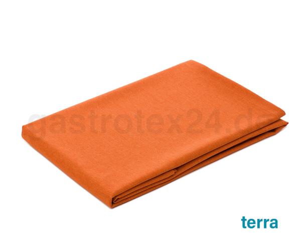 Polyester Gastro Mitteldecke Milano terra